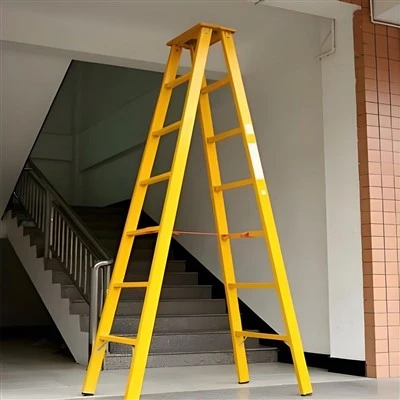 Gerade Leiter aus Glasfaser